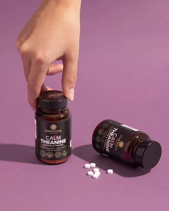 Calm Theanine da Essential Nutrition no dia a dia