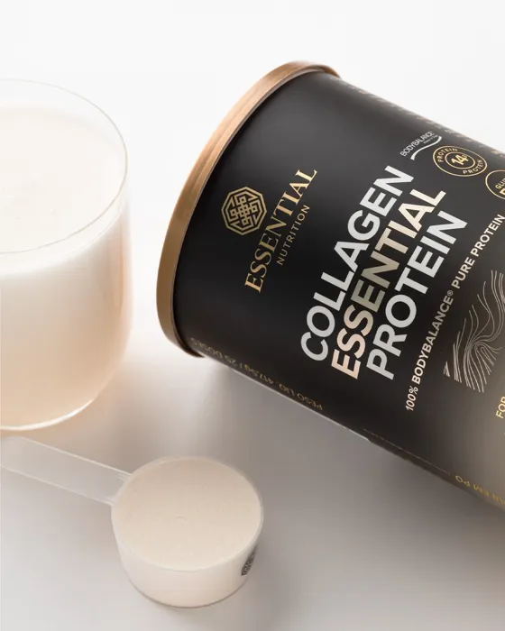 Collagen Essential Protein da Essential Nutrition no dia a dia