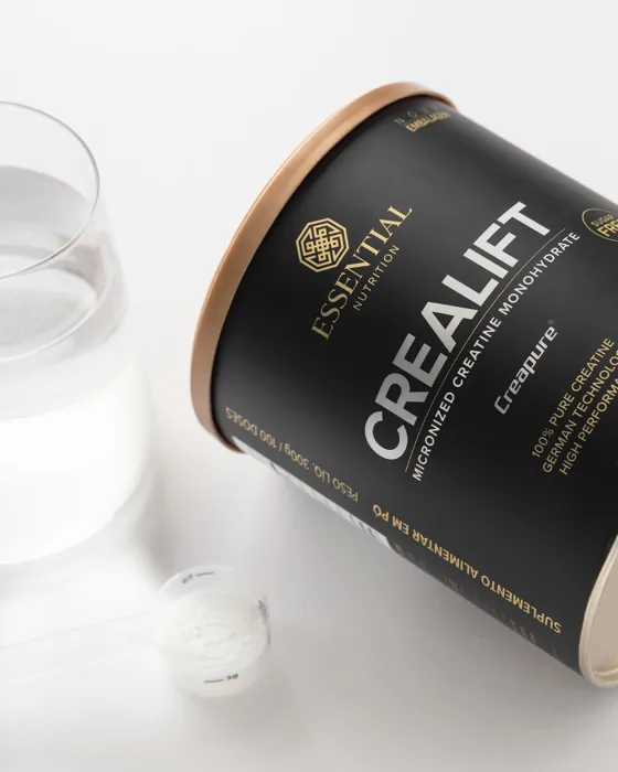 Crealift Creapure da Essential Nutrition no dia a dia