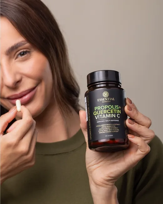 Propolis + Quercetin + Vitamin C, Essential Nutrition