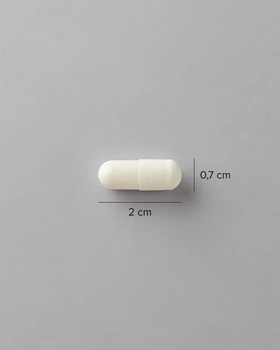 Tamanho real da cápsula de Vitalift
