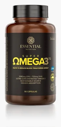 Super Ômega-3 TG 90 cáps.