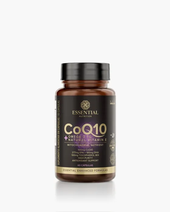 Essential Nutrition CoQ10 + Ômega-3 TG + Vitamina E
